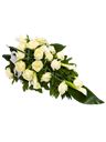 Composizione di fiori toni del bianco